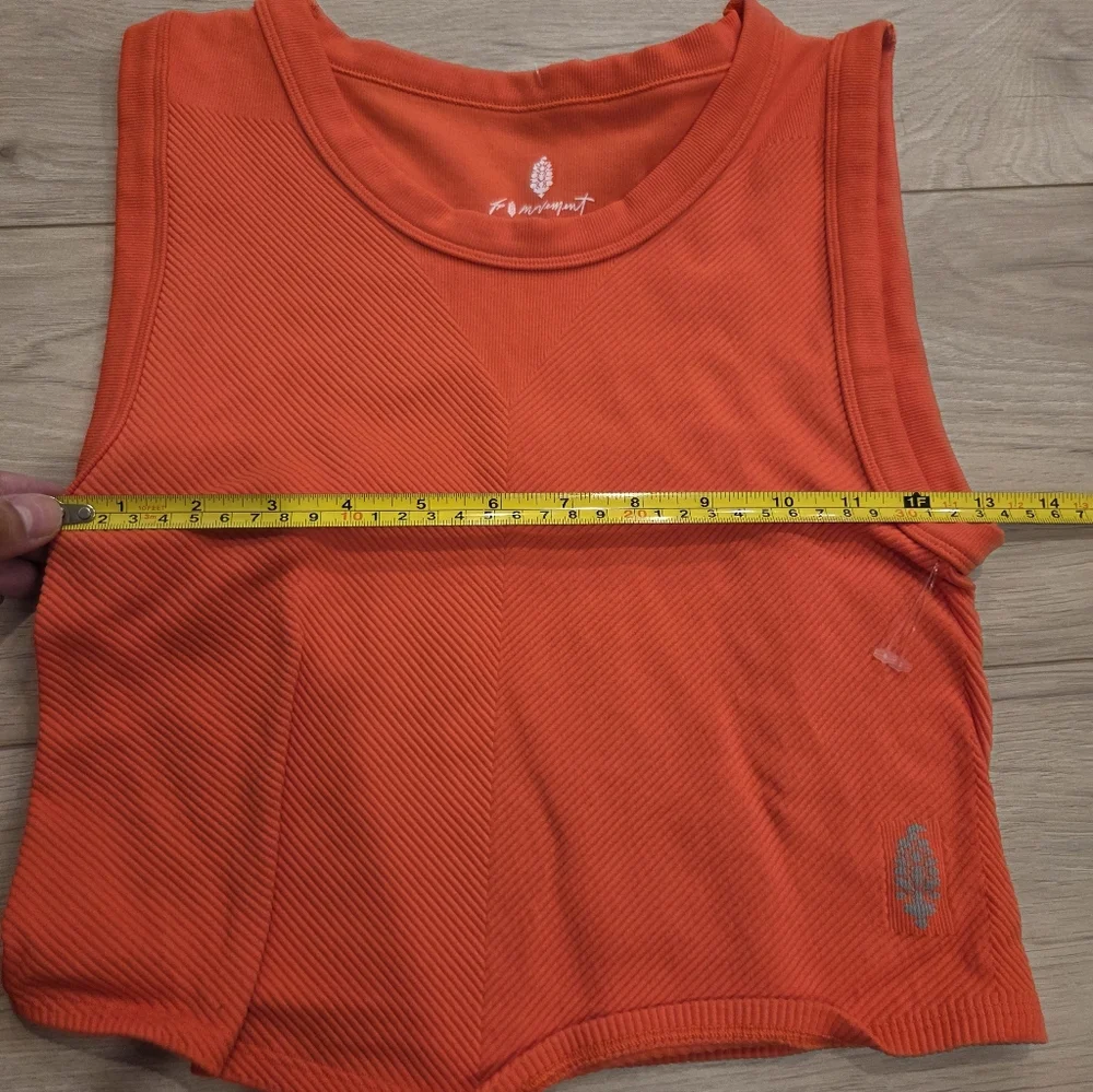 Free People Ribbed Top 🧡❤️ - Picture 6 of 7